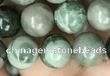 CRM202 15.5 inches 8mm round green mud jasper beads wholesale