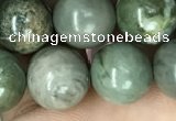 CRM203 15.5 inches 10mm round green mud jasper beads wholesale