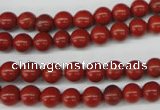 CRO06 15.5 inches 6mm round red jasper beads wholesale