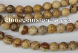 CRO09 15.5 inches 6mm round picture jasper beads wholesale