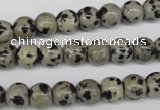 CRO101 15.5 inches 8mm round dalmatian jasper beads wholesale