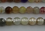 CRO1041 15.5 inches 6mm faceted round mixed gemstone beads