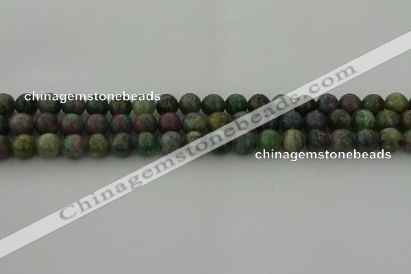 CRO1112 15.5 inches 8mm round ruby apatrite beads wholesale