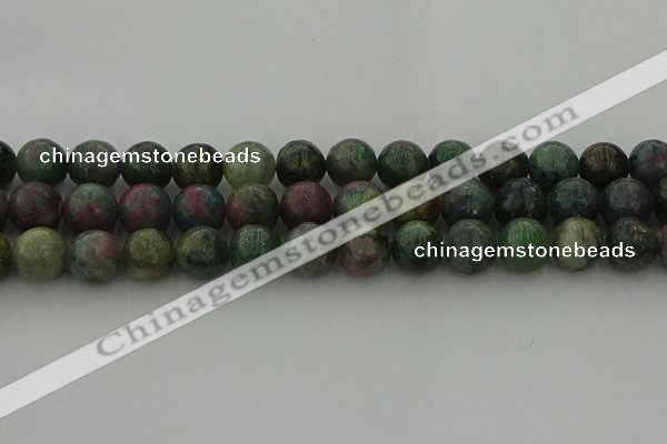 CRO1114 15.5 inches 12mm round ruby apatrite beads wholesale