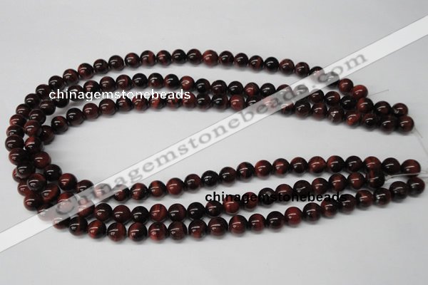 CRO116 15.5 inches 8mm round red tiger eye beads wholesale