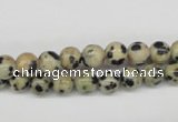 CRO12 15.5 inches 6mm round dalmatian jasper beads wholesale