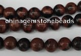 CRO126 15.5 inches 8mm round mahogany obsidian beads wholesale