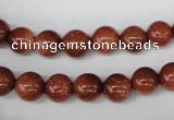 CRO128 15.5 inches 8mm round goldstone beads wholesale