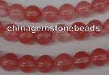 CRO157 15.5 inches 8mm round cherry quartz beads wholesale