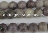 CRO191 15.5 inches 10mm round lilac jasper beads wholesale