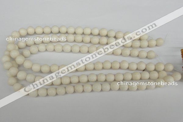 CRO210 15.5 inches 10mm round dyed candy jade beads wholesale