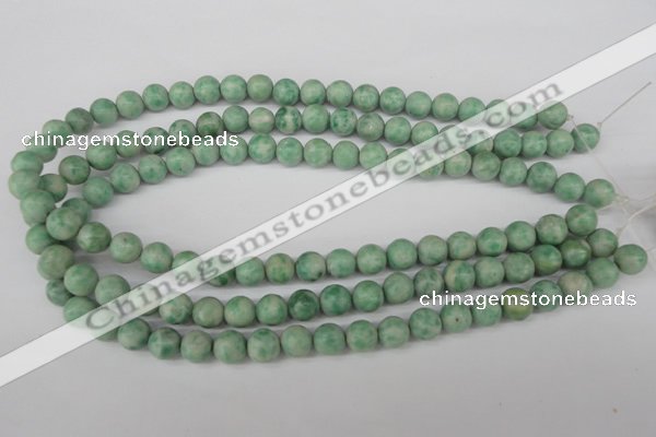 CRO212 15.5 inches 10mm round Qinghai jade beads wholesale