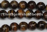 CRO216 15.5 inches 10mm round yellow tiger eye beads wholesale