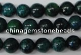 CRO223 15.5 inches 10mm round dyed chrysocolla beads wholesale