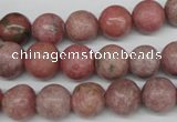 CRO238 15.5 inches 10mm round rhodochrosite gemstone beads wholesale