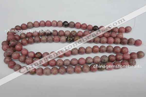 CRO238 15.5 inches 10mm round rhodochrosite gemstone beads wholesale