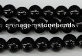 CRO247 15.5 inches 10mm round blackstone beads wholesale