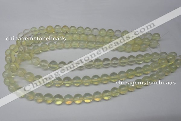 CRO252 15.5 inches 10mm round watermelon yellow beads wholesale