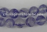 CRO254 15.5 inches 10mm round watermelon blue beads wholesale