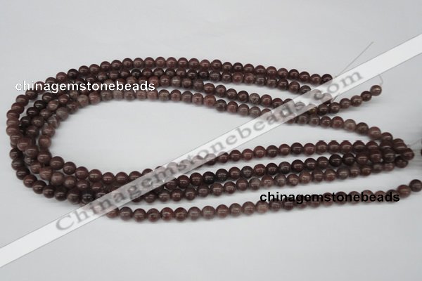 CRO30 15.5 inches 6mm round purple aventurine beads wholesale