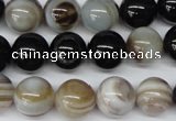 CRO301 15.5 inches 12mm round agate gemstone beads wholesale