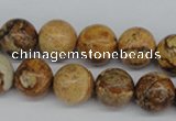 CRO319 15.5 inches 12mm round picture jasper beads wholesale