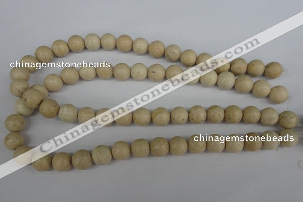 CRO326 15.5 inches 12mm round jasper gemstone beads wholesale