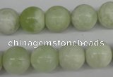 CRO332 15.5 inches 12mm round butter jade beads wholesale