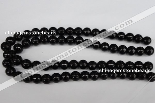 CRO353 15.5 inches 12mm round blackstone beads wholesale