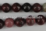 CRO357 15.5 inches 12mm round mookaite gemstone beads wholesale