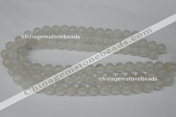 CRO368 15.5 inches 12mm round watermelon white beads wholesale