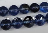 CRO371 15.5 inches 12mm round watermelon blue beads wholesale