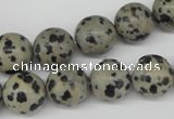 CRO385 15.5 inches 14mm round dalmatian jasper beads wholesale