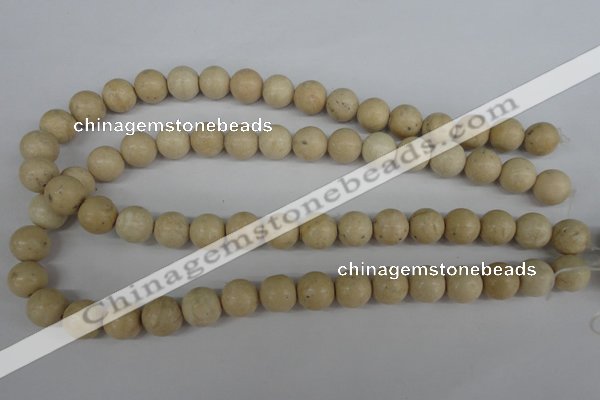 CRO388 15.5 inches 14mm round jasper gemstone beads wholesale