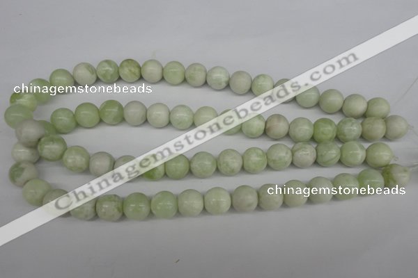 CRO393 15.5 inches 14mm round butter jade beads wholesale