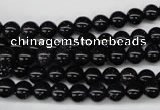 CRO42 15.5 inches 6mm round blue goldstone beads wholesale