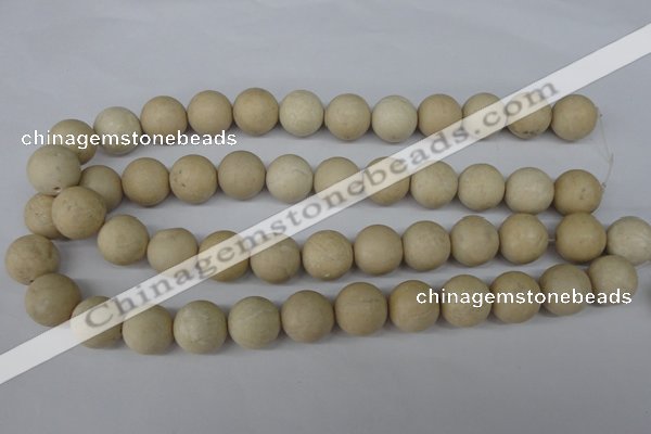 CRO447 15.5 inches 16mm round jasper gemstone beads wholesale