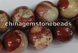 CRO449 15.5 inches 16mm round rainrow stone beads wholesale