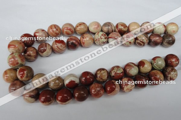 CRO449 15.5 inches 16mm round rainrow stone beads wholesale