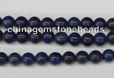 CRO46 15.5 inches 6mm round dyed lapis lazuli beads wholesale