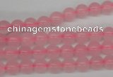 CRO48 15.5 inches 6mm round rose quartz beads wholesale