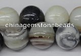 CRO481 15.5 inches 18mm round agate gemstone beads wholesale