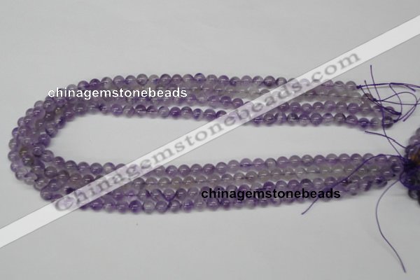 CRO53 15.5 inches 6mm round amethyst gemstone beads wholesale