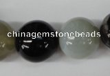 CRO532 15.5 inches 20mm round agate gemstone beads wholesale