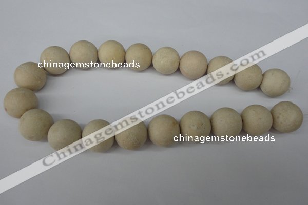 CRO537 15.5 inches 20mm round jasper gemstone beads wholesale