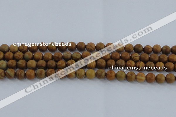 CRO553 15.5 inches 8mm round grain stone beads wholesale