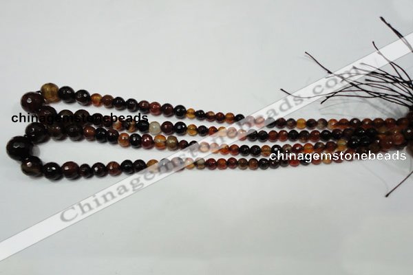 CRO701 15.5 inches 6mm – 14mm faceted round dream agate beads