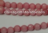 CRO719 15.5 inches 6mm – 14mm faceted round candy jade beads