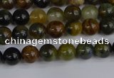 CRO900 15.5 inches 4mm round golden pietersite beads wholesale