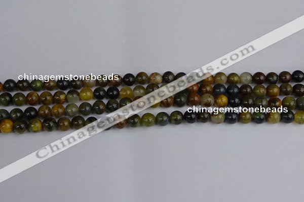 CRO901 15.5 inches 6mm round golden pietersite beads wholesale